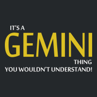 It's A Gemini Thing Crewneck Sweatshirt | Artistshot