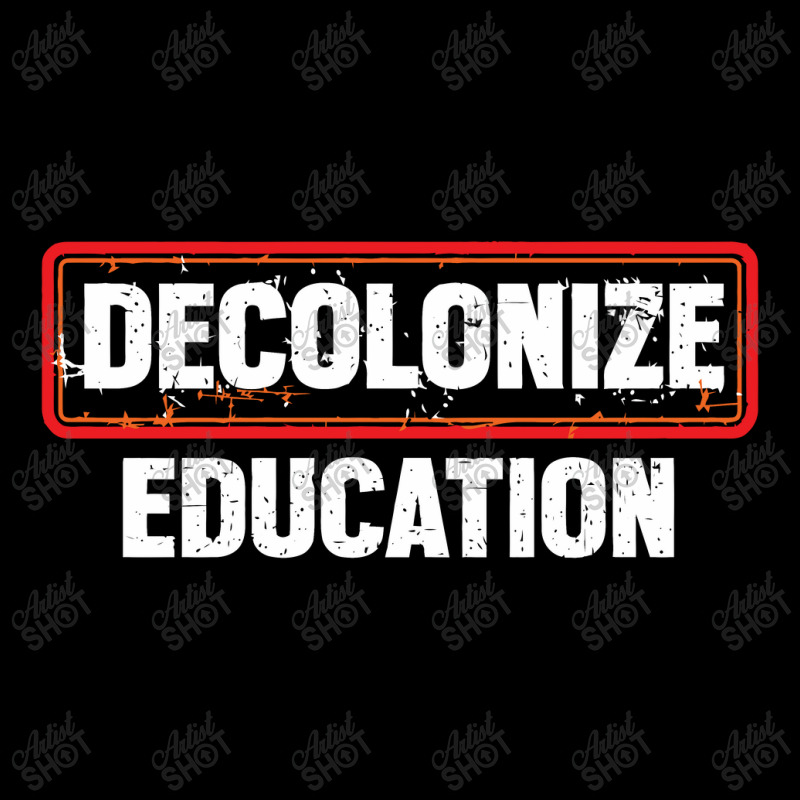 Decolonize Education  Teacher Gifts Adjustable Cap | Artistshot