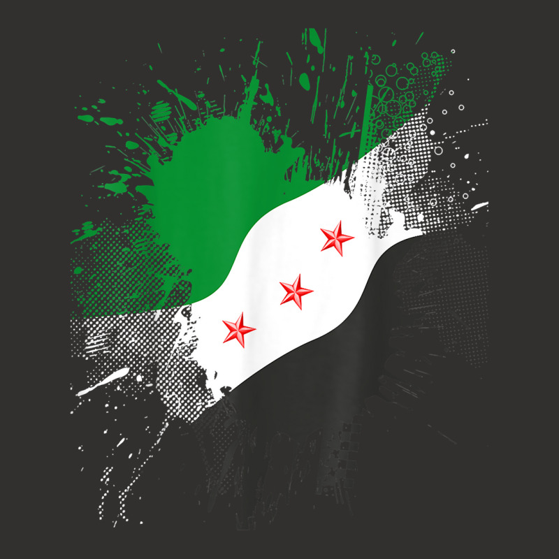 Syria Revolution Green Syrian Flag Free Syria T Shirt Champion Hoodie | Artistshot