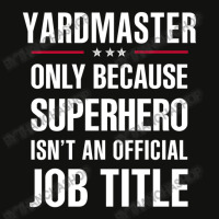 Gift For Superhero Yardmaster Scorecard Crop Tee | Artistshot