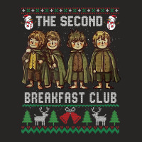 The Second Ugly Christmas Breakfast Sweater Club Costume Ladies Fitted T-shirt | Artistshot