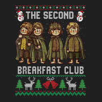 The Second Ugly Christmas Breakfast Sweater Club Costume Ladies Polo Shirt | Artistshot