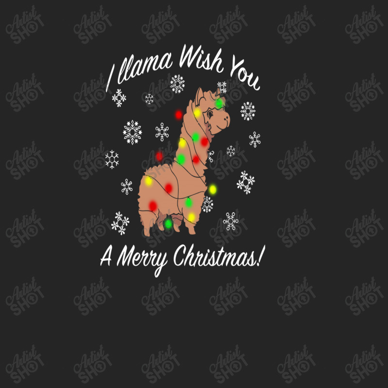 Llama Merry Christmas Unisex Hoodie | Artistshot