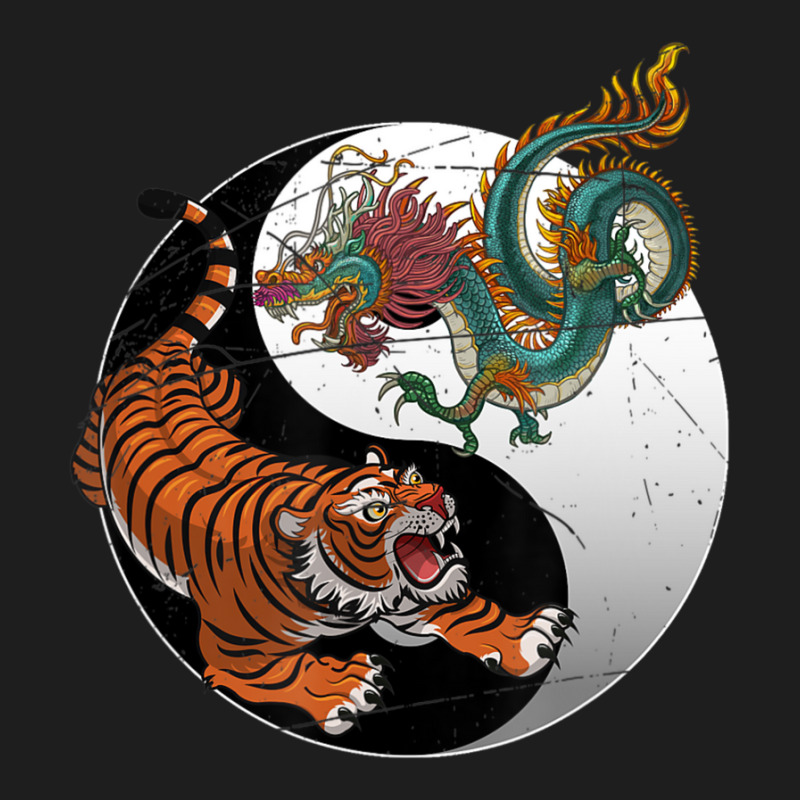 Asian Dragon Tiger Yin Yang Tiger Classic T-shirt | Artistshot