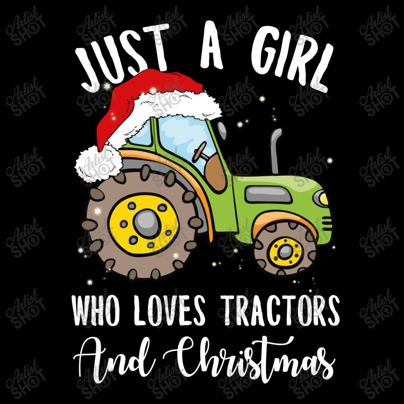 Just A Girl Who Lvoes Tractors And Christmas Unisex Jogger | Artistshot