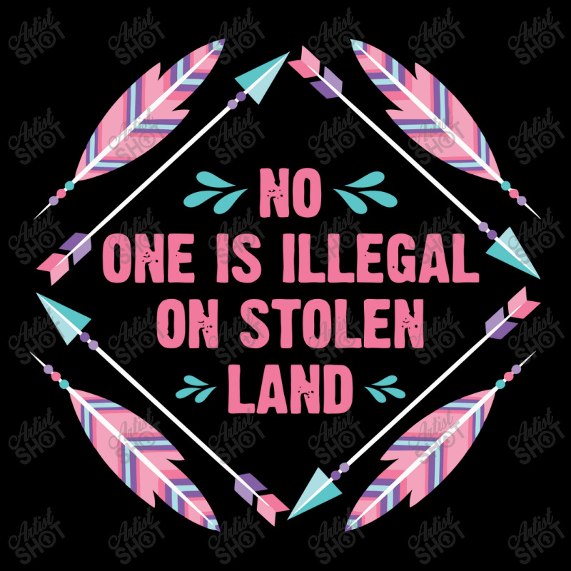 Native Americans   No One Is Illegal On Stolen Land Indigenous Lightweight Hoodie | Artistshot