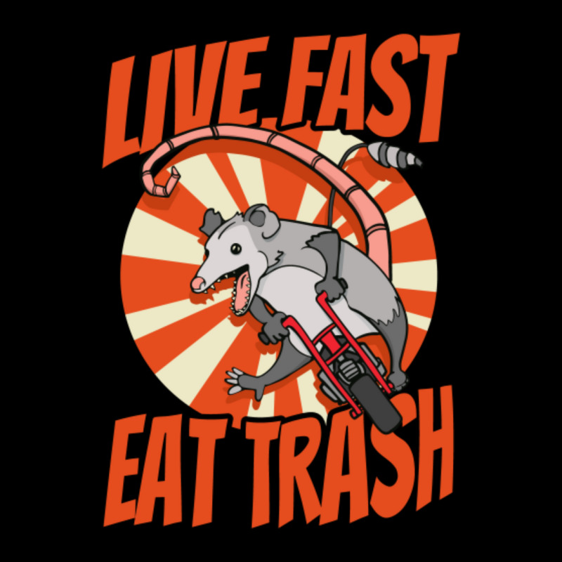 Live Fast Eat Trash Possum Riding Vintage Minibike Youth Jogger by Kuwannin528 | Artistshot