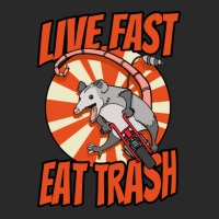 Live Fast Eat Trash Possum Riding Vintage Minibike Toddler T-shirt | Artistshot