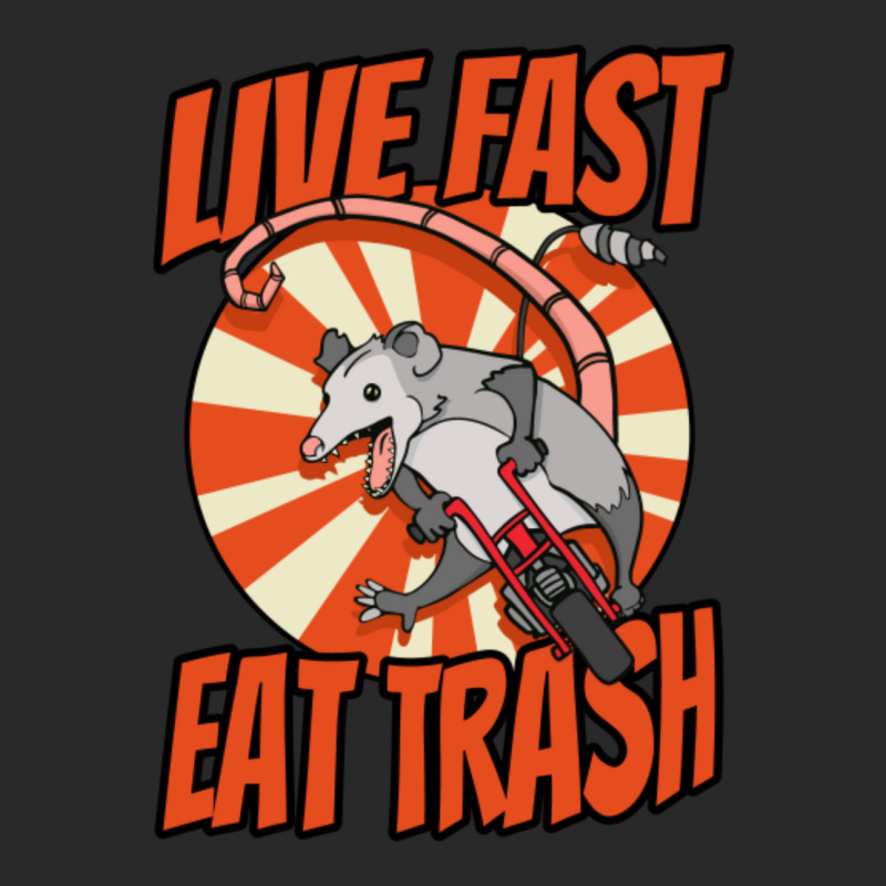 Live Fast Eat Trash Possum Riding Vintage Minibike Toddler T-shirt by Kuwannin528 | Artistshot