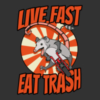 Live Fast Eat Trash Possum Riding Vintage Minibike Baby Bodysuit | Artistshot