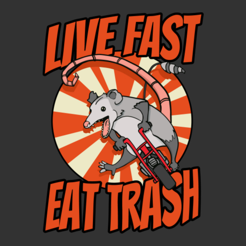 Live Fast Eat Trash Possum Riding Vintage Minibike Baby Bodysuit by Kuwannin528 | Artistshot