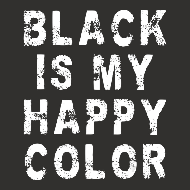 Black Is My Happy Color Emo Gothic Punk Champion Hoodie by cm-arts | Artistshot