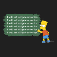 The Simpsons Bart I Will Not Instigate Revolution Ladies Polo Shirt | Artistshot