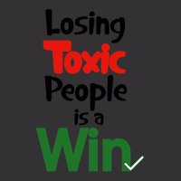 Losing Toxic People Is A Win Vintage Short | Artistshot