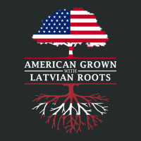 American Grown With Latvian Roots   Latvia Premium T Shirt Women's Triblend Scoop T-shirt | Artistshot