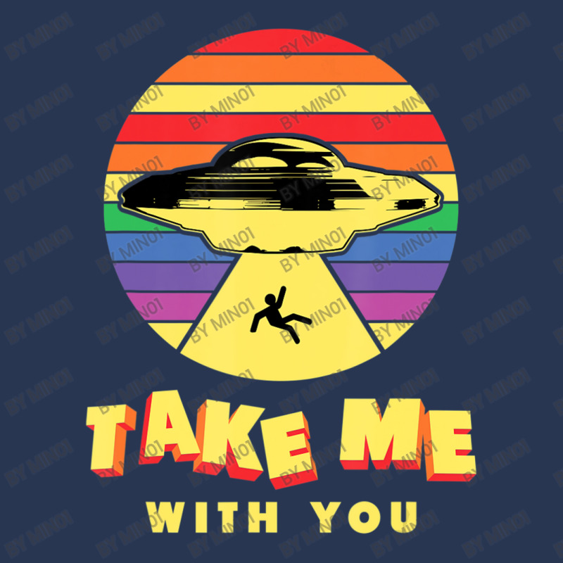 Take Me With You Ladies Denim Jacket by Min01 | Artistshot