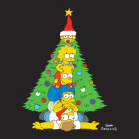 The Simpsons Family Christmas Tree Holiday Vintage Cap | Artistshot