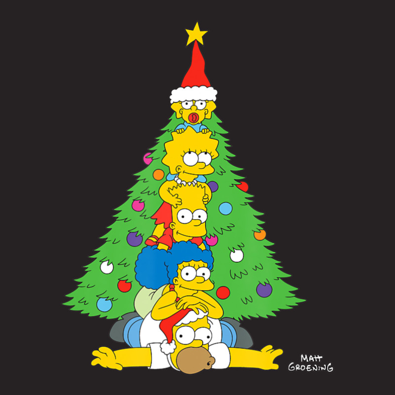 The Simpsons Family Christmas Tree Holiday Vintage Cap by cm-arts | Artistshot