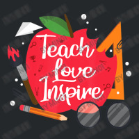 Teach, Love, Inspire Teacher Appreciation From Students Crewneck Sweatshirt | Artistshot