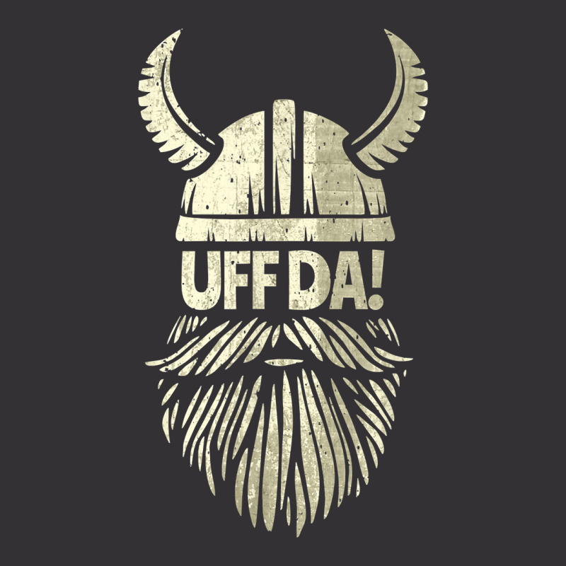 Uff Da Norwegian Quote Scandinavian Viking Helmet Beard Man T Shirt Vintage Short | Artistshot