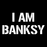 I Am Banksy V-neck Tee | Artistshot