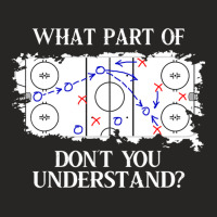 What Part Of Donâ´t You Understand Ice Hockey Ladies Fitted T-shirt | Artistshot