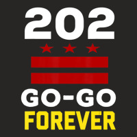 Stylish Washington Dc, 202 Go-go Music Forever Ladies Fitted T-shirt | Artistshot