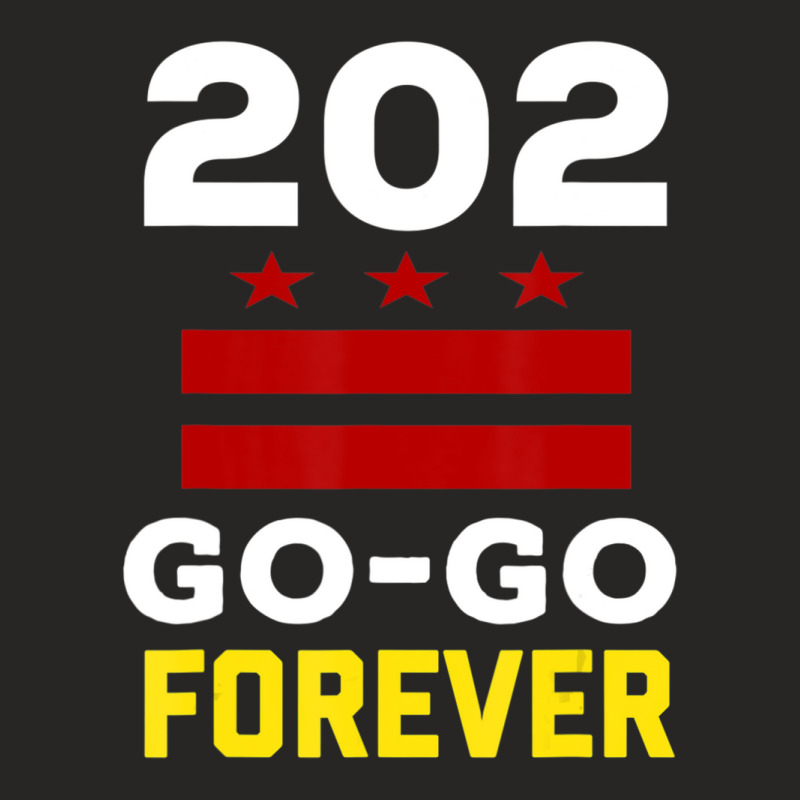 Stylish Washington Dc, 202 Go-go Music Forever Ladies Fitted T-shirt | Artistshot