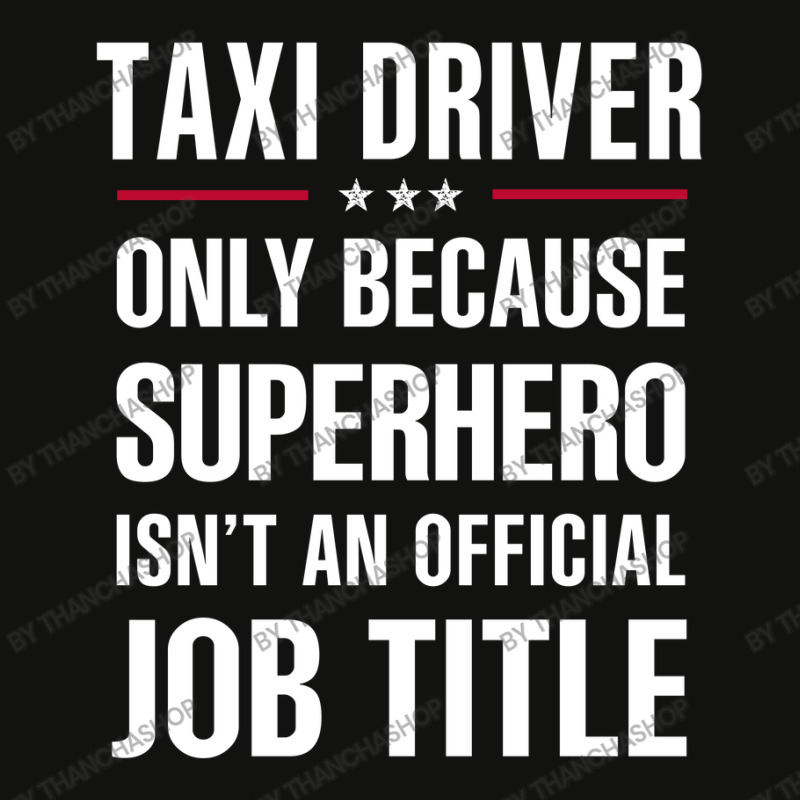 Gift For Superhero Taxi Driver Scorecard Crop Tee by thanchashop | Artistshot