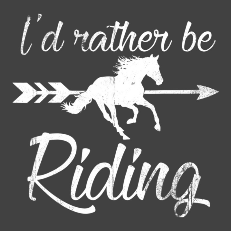 Horse Lover, I'd Rather Be Riding Horse Vintage T-shirt | Artistshot