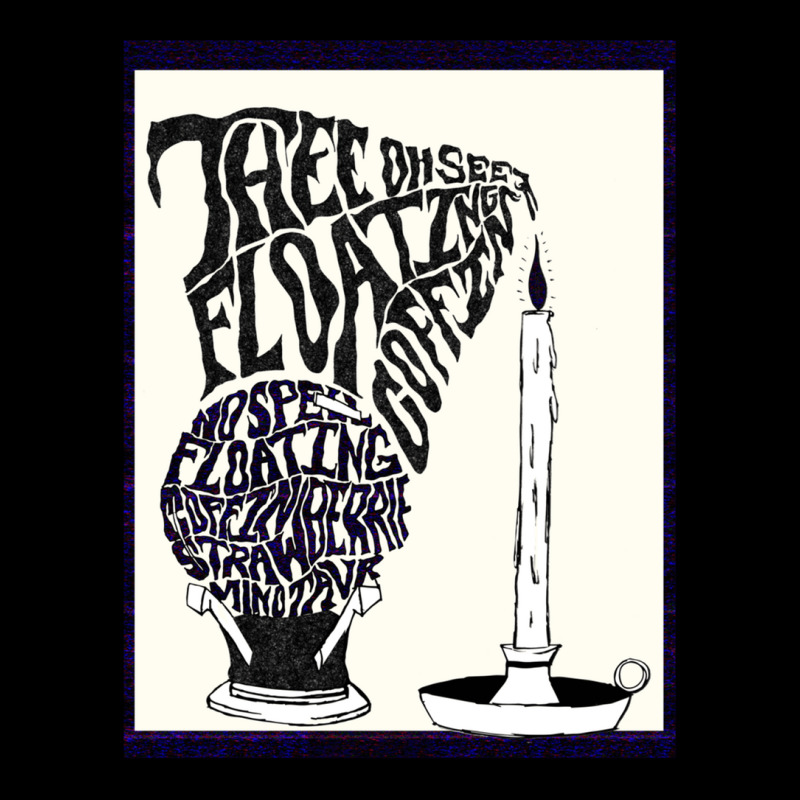 Thee Oh Sees Floating Coffin Poster! Pocket T-shirt | Artistshot