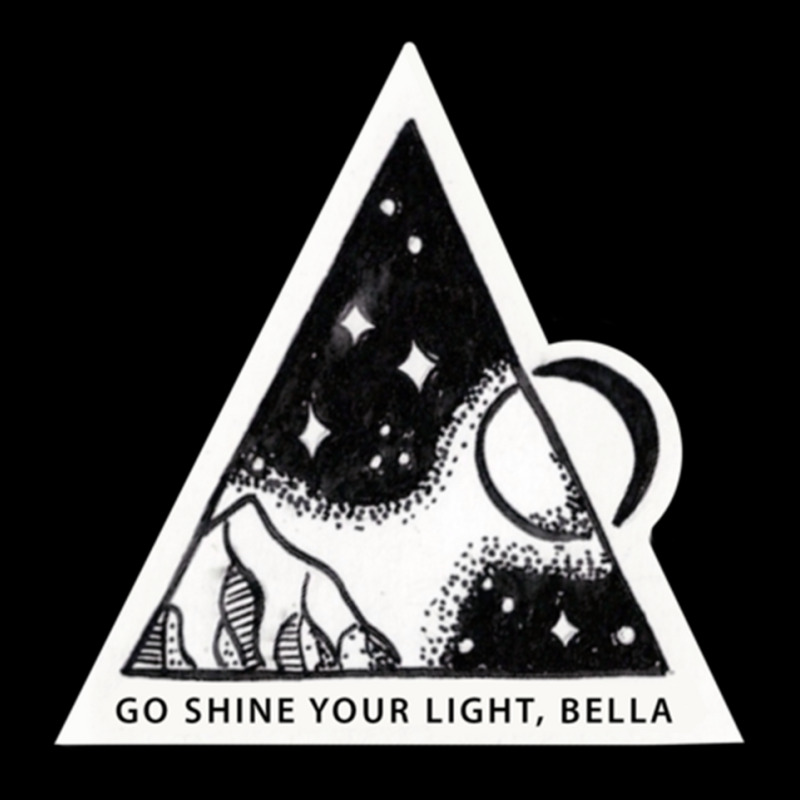 Carina Deluca _go Shine Your Light, Bella_ Cropped Hoodie by cm-arts | Artistshot