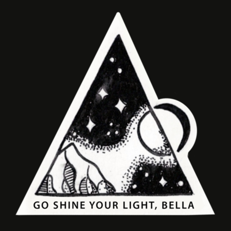 Carina Deluca _go Shine Your Light, Bella_ Scorecard Crop Tee by cm-arts | Artistshot