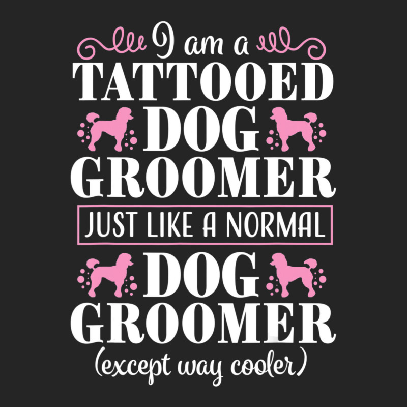 Dog Groomer Tattooed Pet Grooming Puppy Care Unisex Hoodie by Konlasa6638 | Artistshot