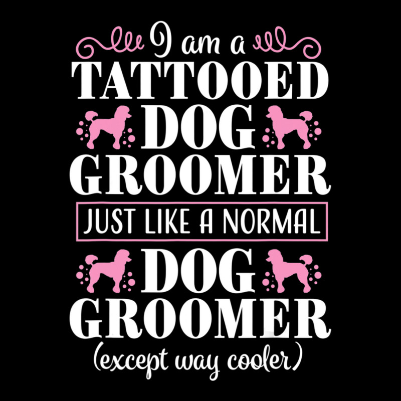 Dog Groomer Tattooed Pet Grooming Puppy Care Men's 3/4 Sleeve Pajama Set by Konlasa6638 | Artistshot