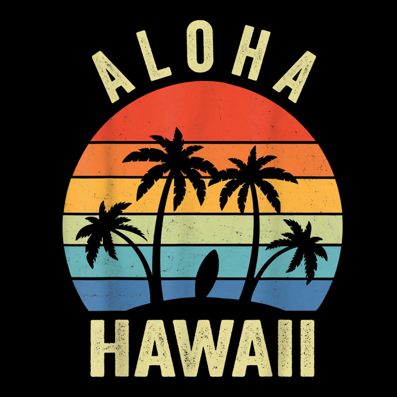 Aloha Hawaii Hawaiian Island Shirt Palm Beach Surfboard Surf T Shirt Youth Hoodie by cm-arts | Artistshot