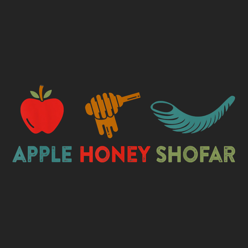 Apple Honey Shofar Rosh Hashanah Sweet Jewish New Year T Shirt 3/4 Sleeve Shirt | Artistshot