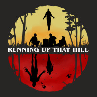 Parallel Running Up That Hill Scene Ladies Fitted T-shirt | Artistshot