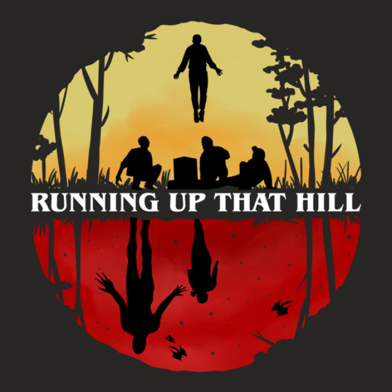 Parallel Running Up That Hill Scene Ladies Fitted T-Shirt by CindyBriner | Artistshot