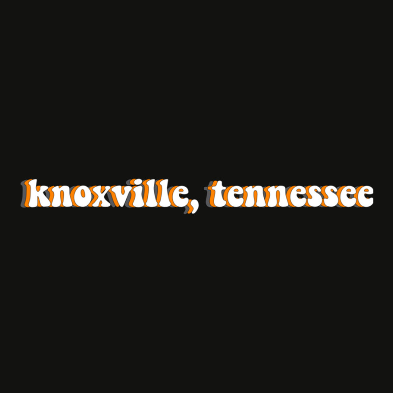 Knoxville Tennessee Town Location Scorecard Crop Tee by KIMARMSTEAD | Artistshot