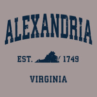 Alexandria Virginia Va Vintage Athletic Navy Sports Design Long Sleeve Vintage Hoodie | Artistshot