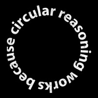 Circular Reasoning Works Because Adjustable Cap | Artistshot