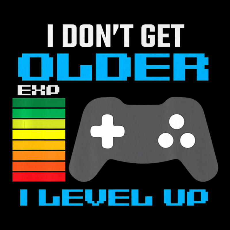 I Don't Get Older I Level Up Gamer Gaming V-Neck Tee by cm-arts | Artistshot