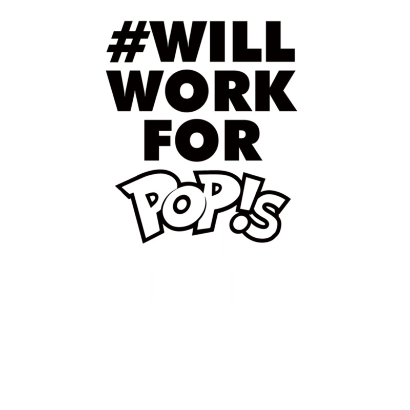 Will Work For Pop!s V-Neck Tee by cm-arts | Artistshot