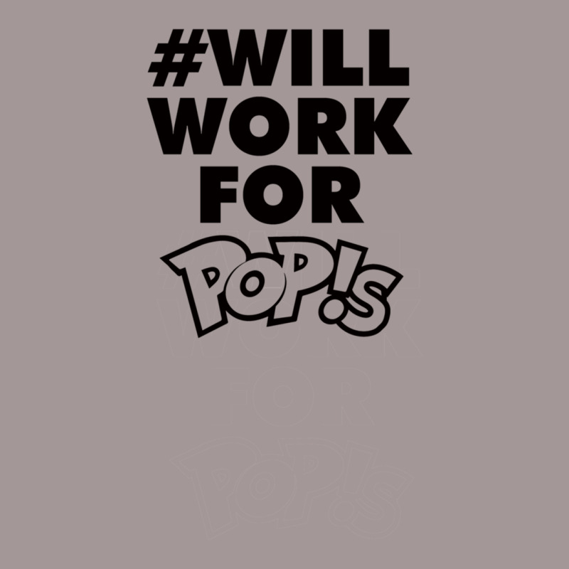 Will Work For Pop!s Vintage Hoodie by cm-arts | Artistshot