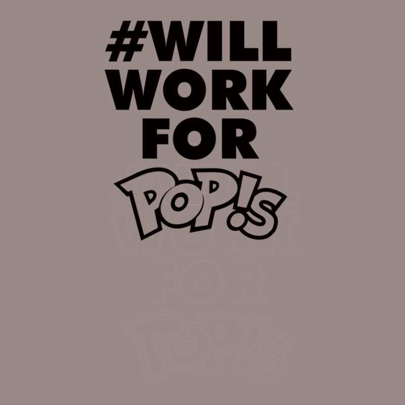 Will Work For Pop!s Vintage T-Shirt by cm-arts | Artistshot