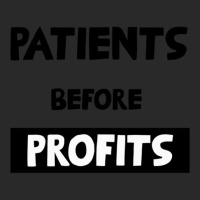 Nurses On Strike Patients Before Profits Printed Hat | Artistshot