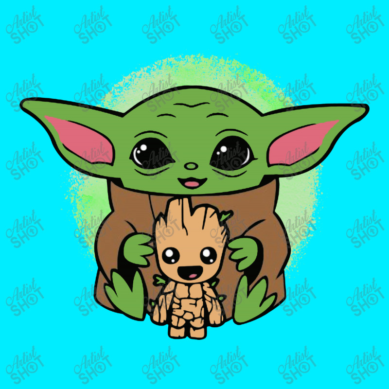 Baby Yoda and Baby Groot Hug Ball New York Mets Baseball Custom