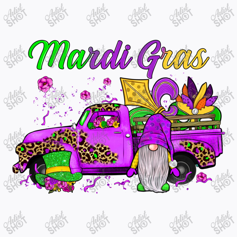 Mardi Gras Truck Gnome T-shirt | Artistshot