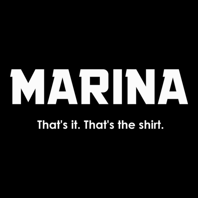 Just Marina Women's V-Neck T-Shirt by cm-arts | Artistshot